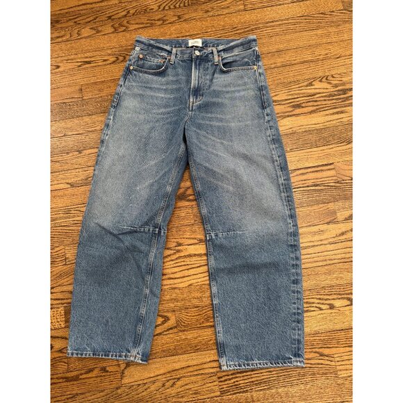 CITIZENS OF HUMANITY Miro Reworked Relaxed Wide Leg Barrel Jeans Pacifica 27 - Picture 2 of 4